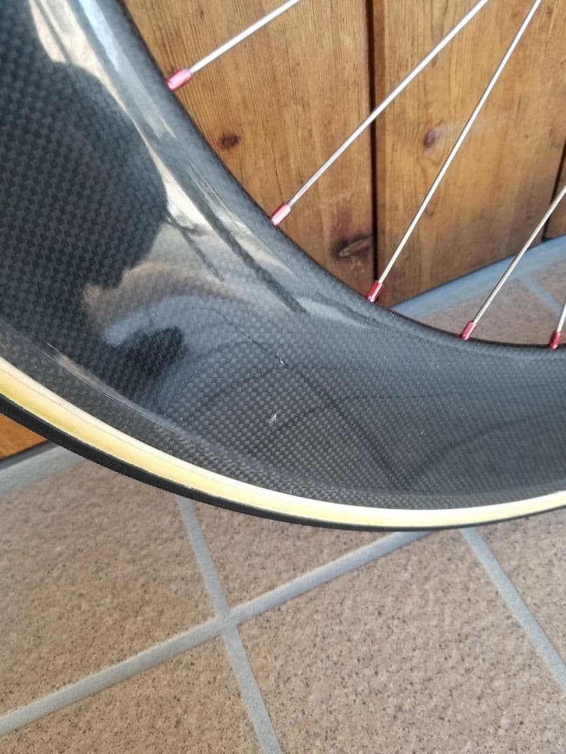 カーボン チューブラー リアホイール TNI 85mm