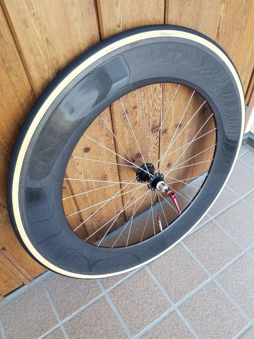 カーボン チューブラー リアホイール TNI 85mm