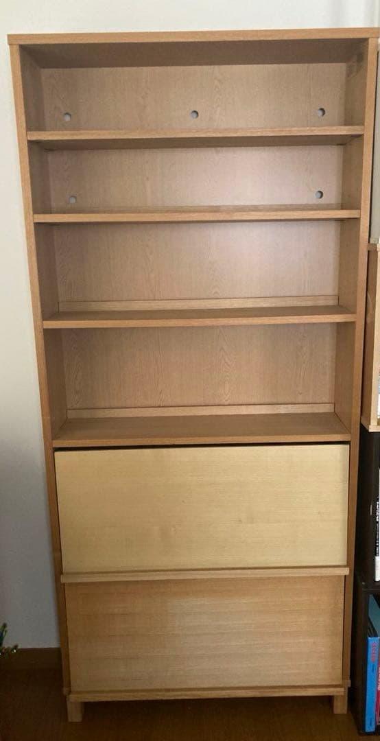 送料込み　MUJI 無印良品 ブックシェルフ マガジンラック 本棚 飾り棚