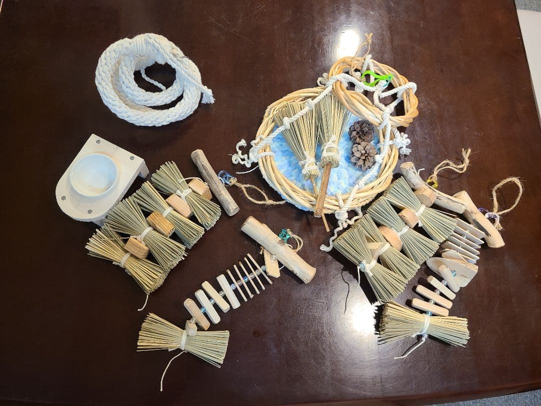 ③ ☆てん☆オーダーバードアスレチック　流木　ハンドメイド