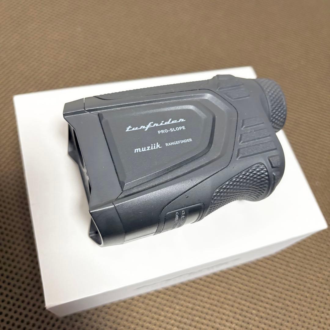 ムジーク　ターフライダーPro ゴルフ　距離計　専用ケース付　防水