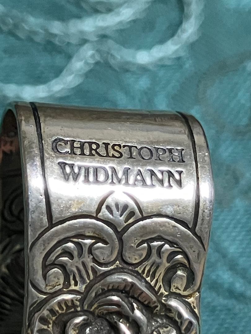 クリストフウィドマン ドイツ製　シルバー　925 バラのモチーフ　シュガートング