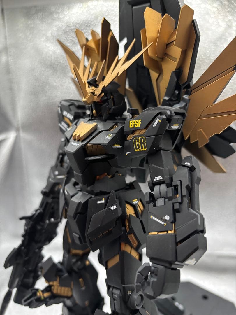 u*e様 ＭＧ 1/100 ユニコーンガンダム2号機 バンシィ・ノルン 塗装済み