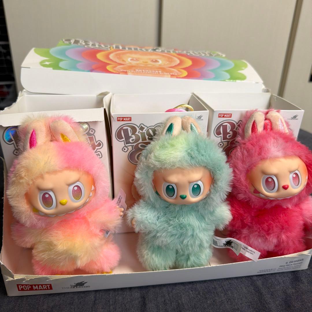 正規品 ラブブ 3体セット カード 袋付き