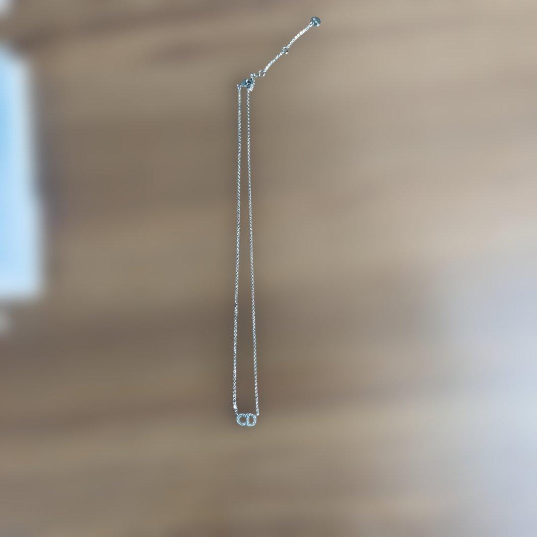 Petit CD ネックレス シルバー