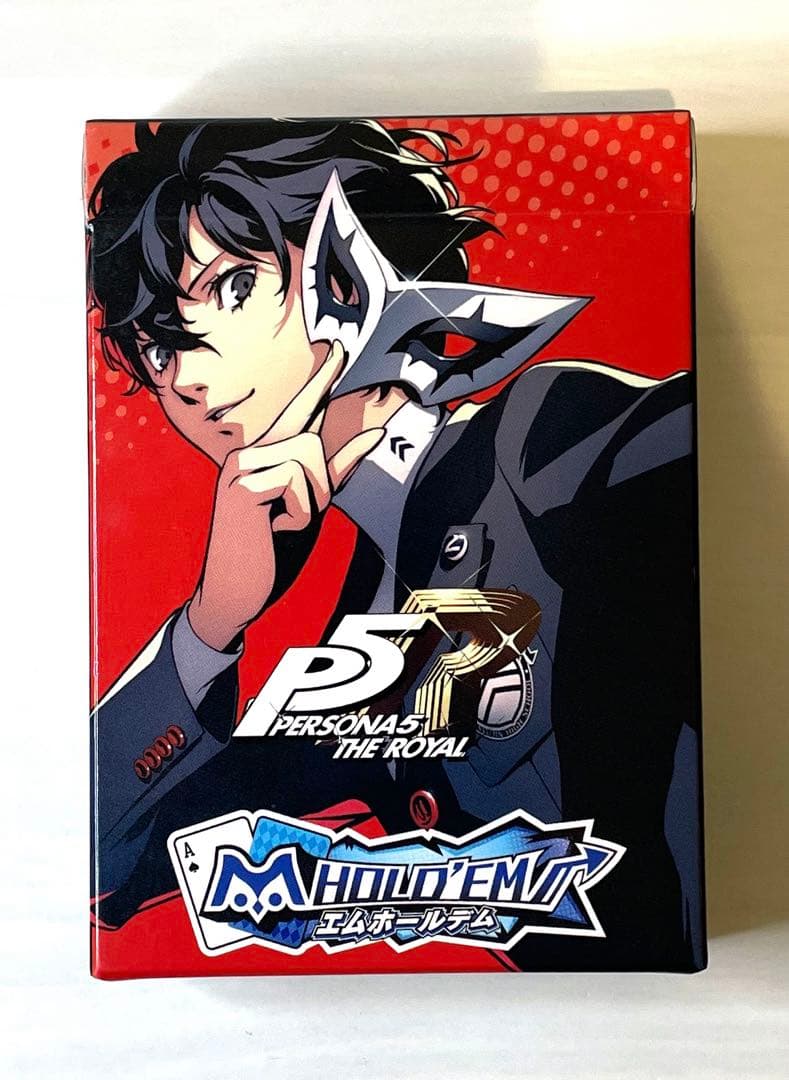 【新品未開封】【非売品】　ペルソナ5　コラボトランプ争奪戦　エムホールデム