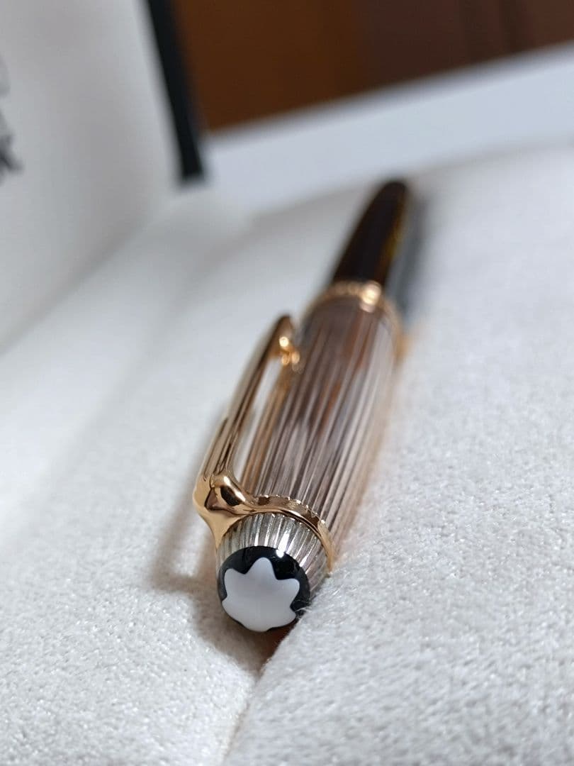 MONTBLANC　モンブラン　万年筆M　ソリテール1441 ドゥエ　Ag925