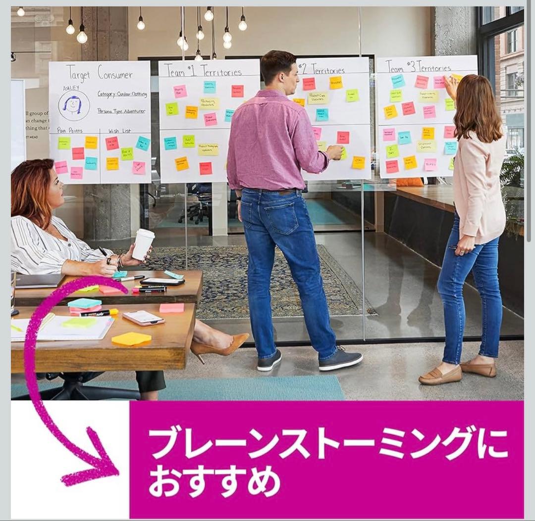 3M ポストイット 大きな付箋 イーゼルパッド762×634mm 30枚×2個