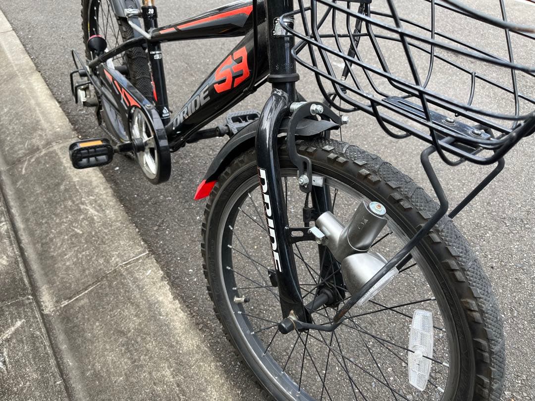【引き取り限定】ジュニア自転車 DRIDE S3 20インチ Asahi