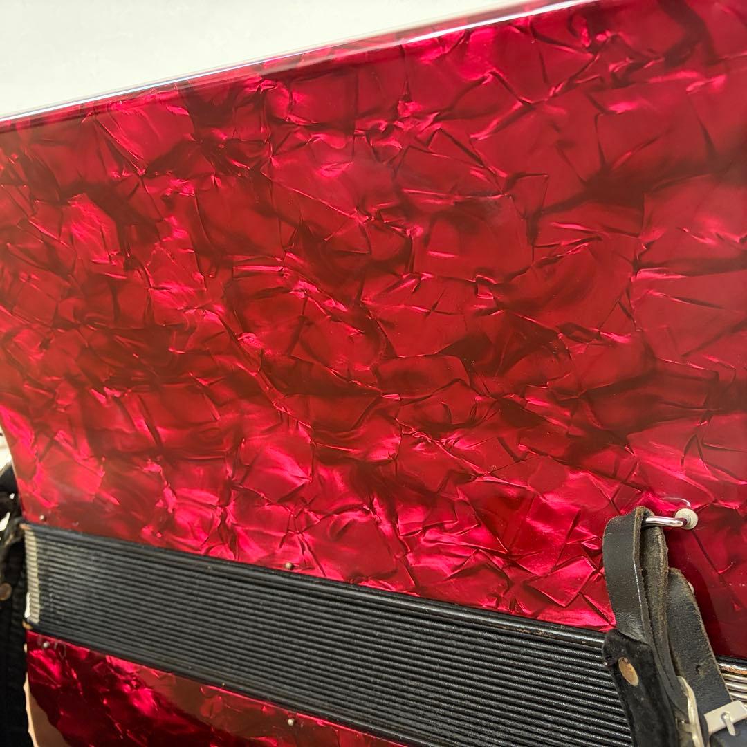 HOHNER AMICA Ⅲ 96 アコーディオン 96ベース ホーナー 赤