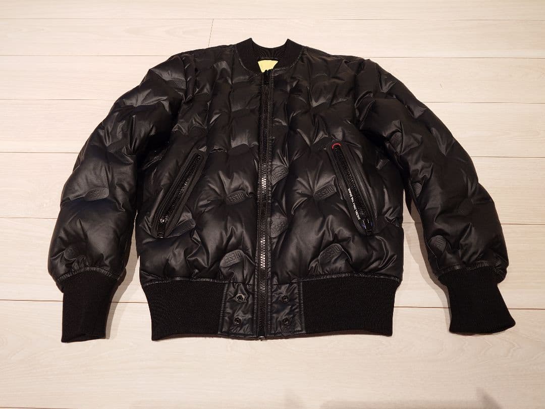 DIESEL ブラック ダウンジャケット