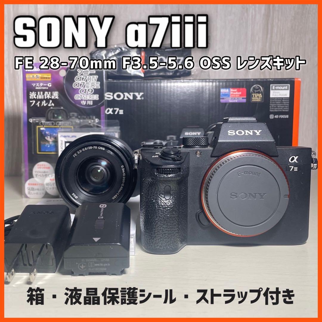 【箱・付属品あり】SONY α7III ILCE-7M3 レンズキット