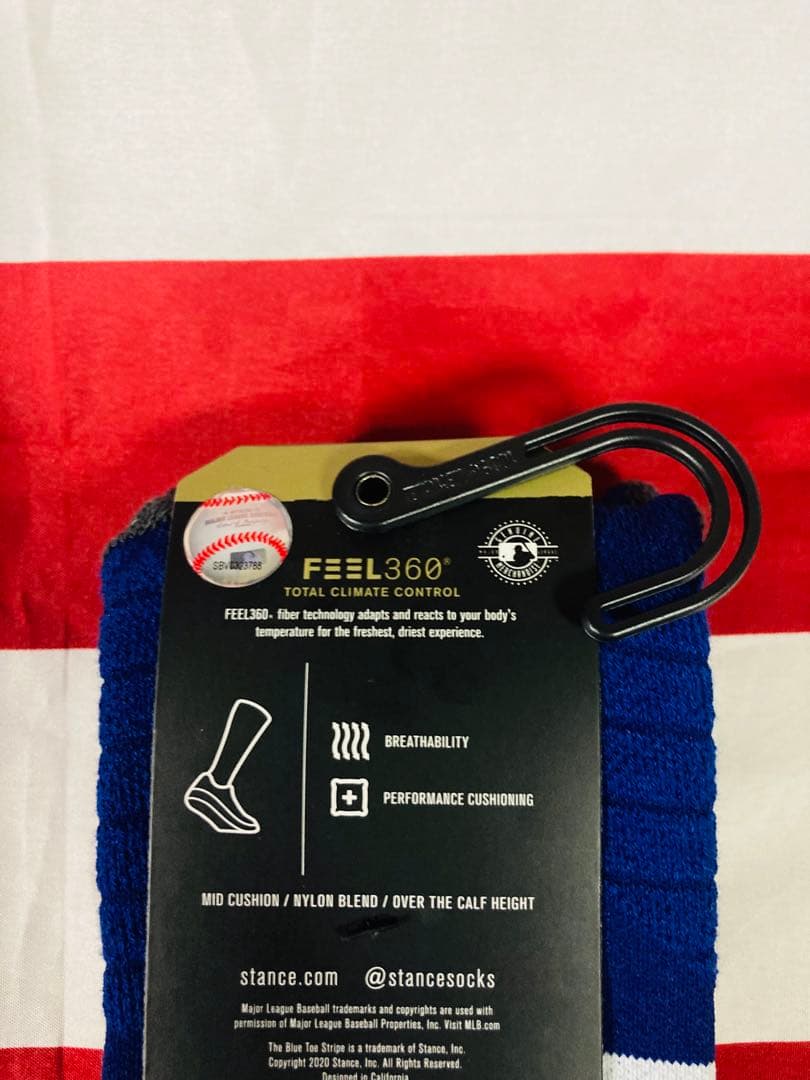 ドジャース　日本未発売　膝迄野球用Stanceソックス　ムーキー　ベッツ