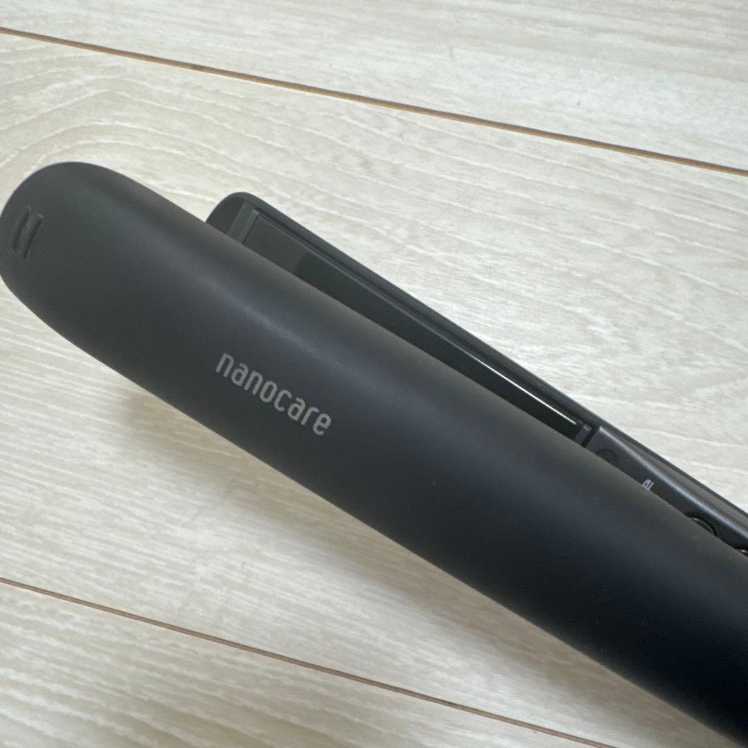 nanocare ストレートヘアアイロン ブラック