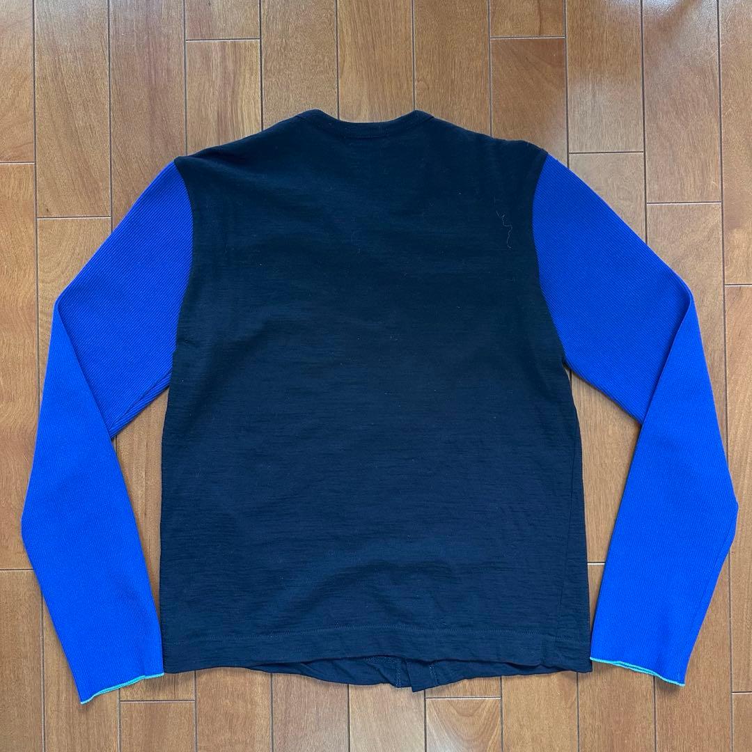 2000ss COMME des GARÇONS切り替えニットカーディガン