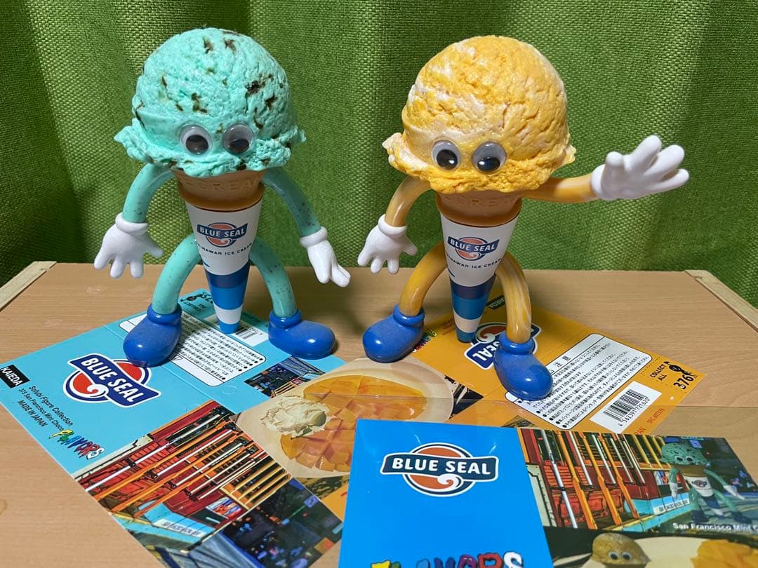 フレーバーズ　flavors ブルーシール　blue seal ソフビ　セット