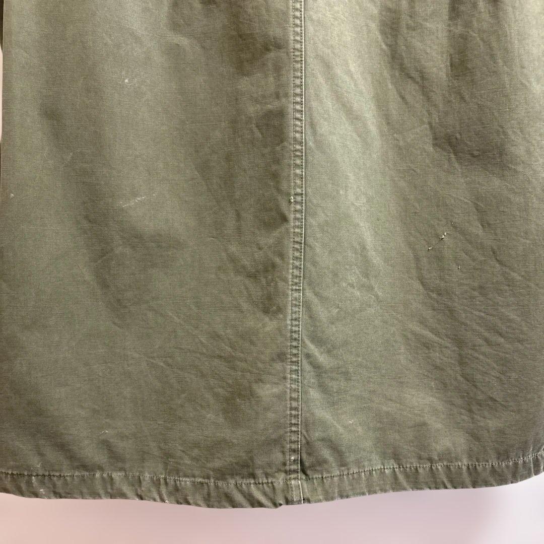 【希少】US.ARMY 40s M47 アルミジップ モッズコート S