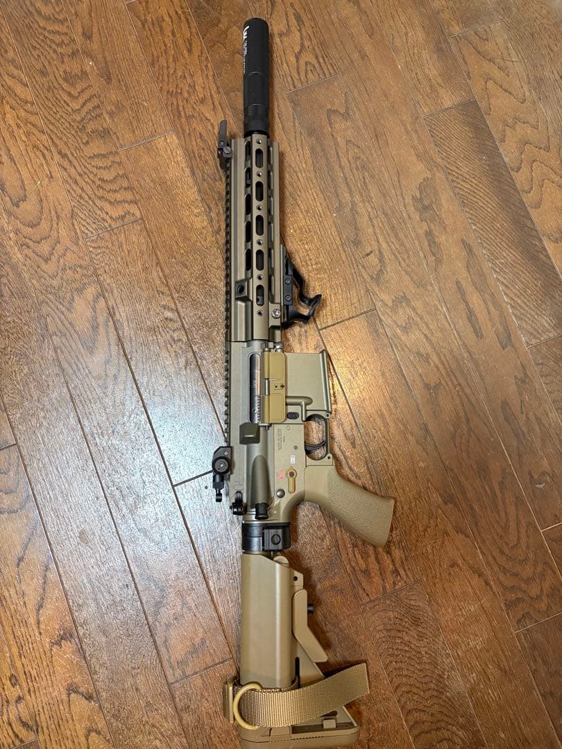 東京マルイ次世代電動ガンHK416タンカラー HKサプレッサー付き