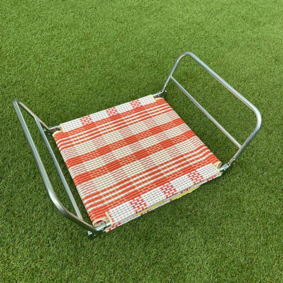 昭和レトロ　ビーチベッド　チューブベッド　サマーベッド　お風呂上がりにも