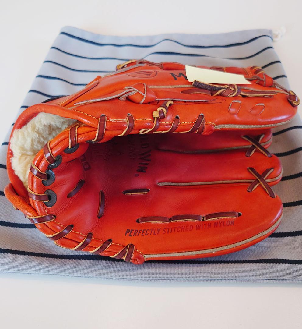 ミズノ ワールドウィン 硬式グローブ 信義作 東尾修モデル 1986年 極美品