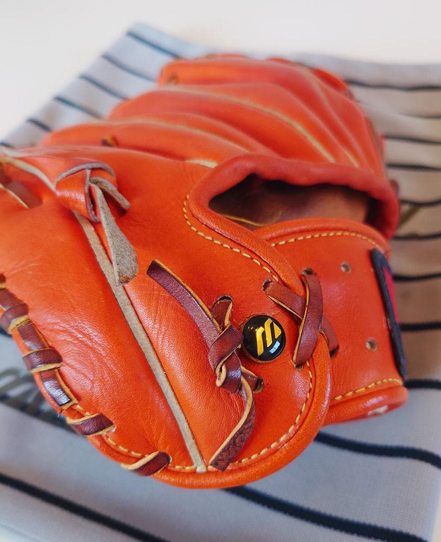 ミズノ ワールドウィン 硬式グローブ 信義作 東尾修モデル 1986年 極美品