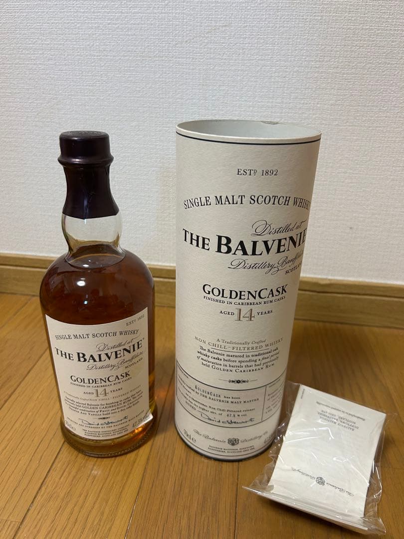 (値下げ 希少品)バルヴェニー BALVENIE Y14 GOLDEN CASK