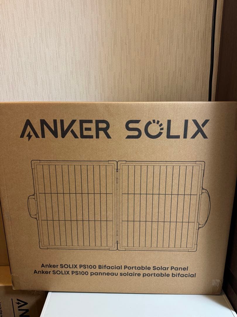 新品未開封Anker SolixPS100 PortableSolarPanel