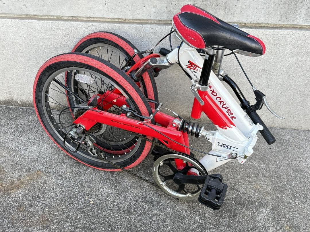 自転車（UGO 片山右京モデル　折りたたみ自転車）