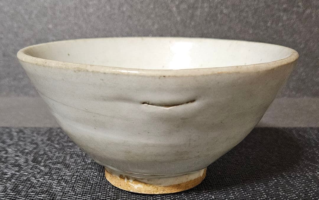 【本物保証❗】李氏朝鮮時代　韓国古陶磁器　李朝白磁　大碗　菓子鉢　茶道具　茶器