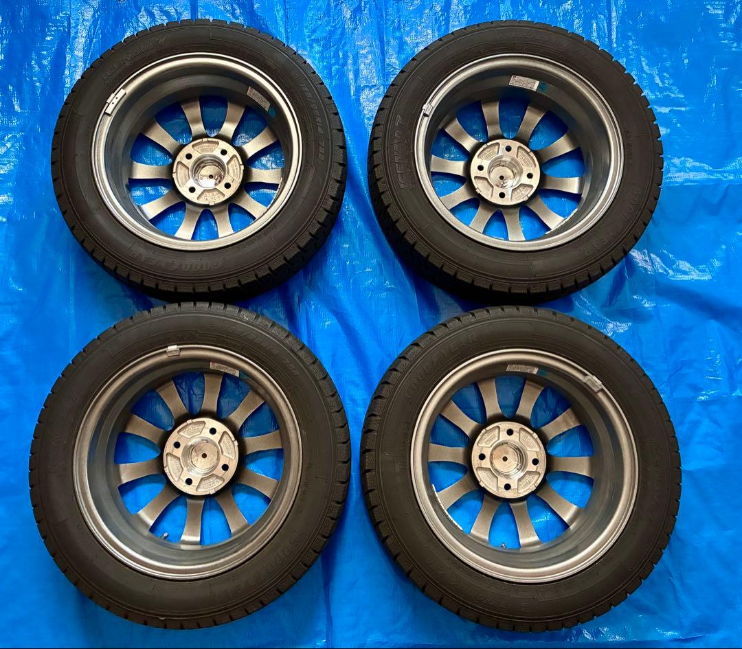 【スタッドレスホイールセット】155/65R14