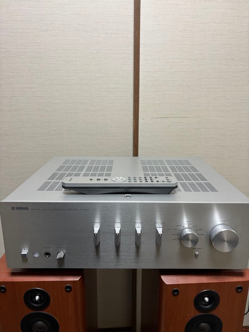 Yamaha A-S301 プリメインアンプ シルバー　美品