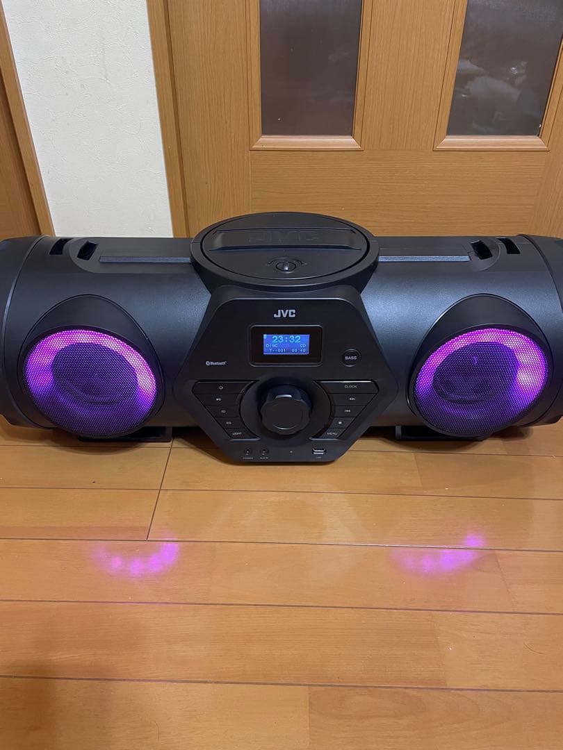 【中古】JVC RV-NB250BT パワードウーハーCDシステム