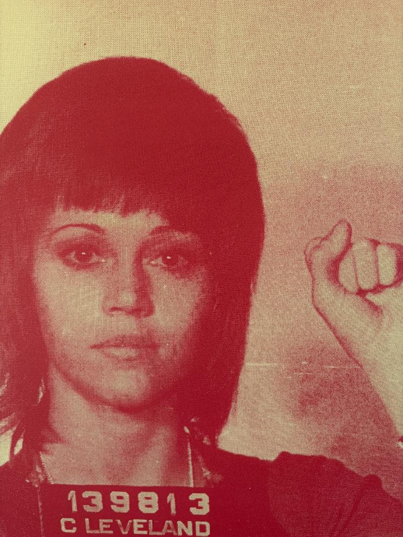 ラッセル ヤング「ジェーン フォンダ」キャンバス絵画（作家直筆サイン入り）