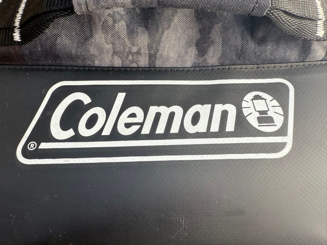 Coleman 大容量 ブラック迷彩(カモフラージュ柄)キャリーカート