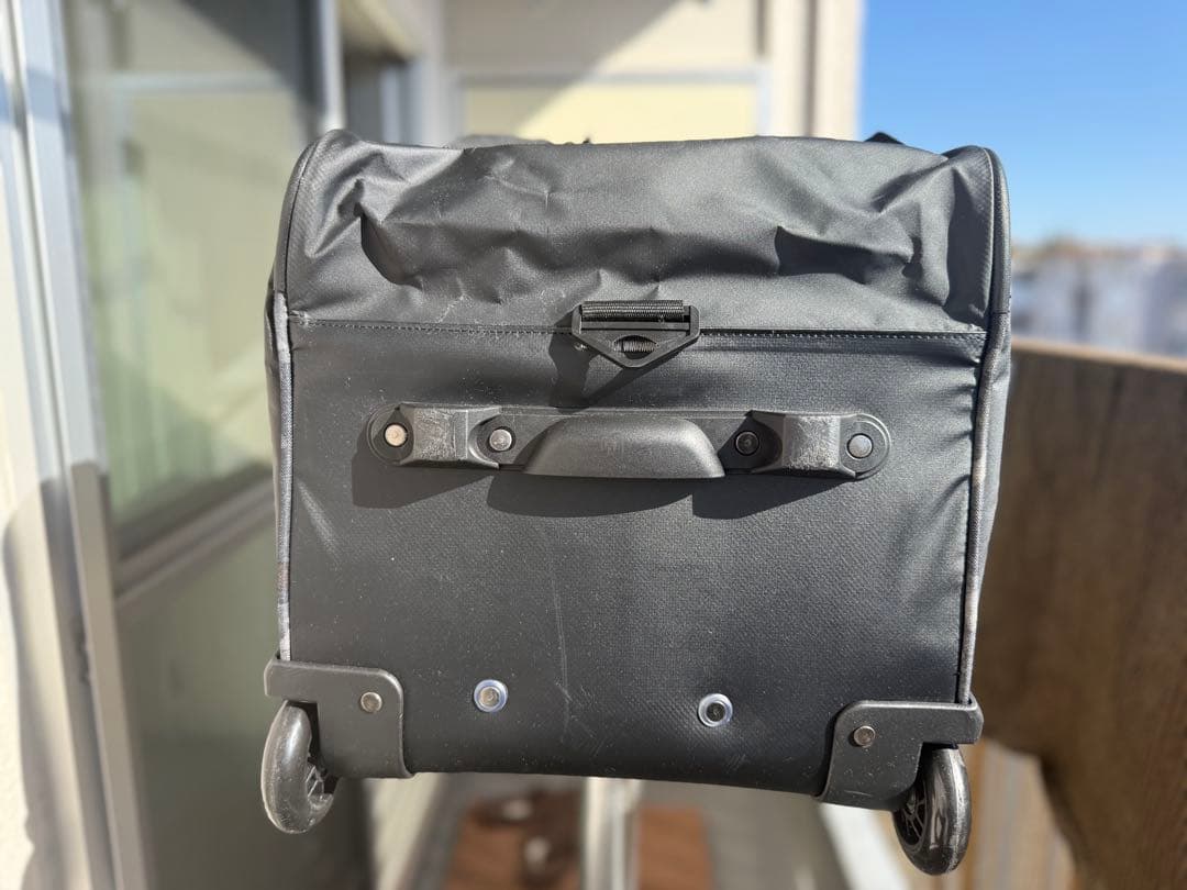 Coleman 大容量 ブラック迷彩(カモフラージュ柄)キャリーカート