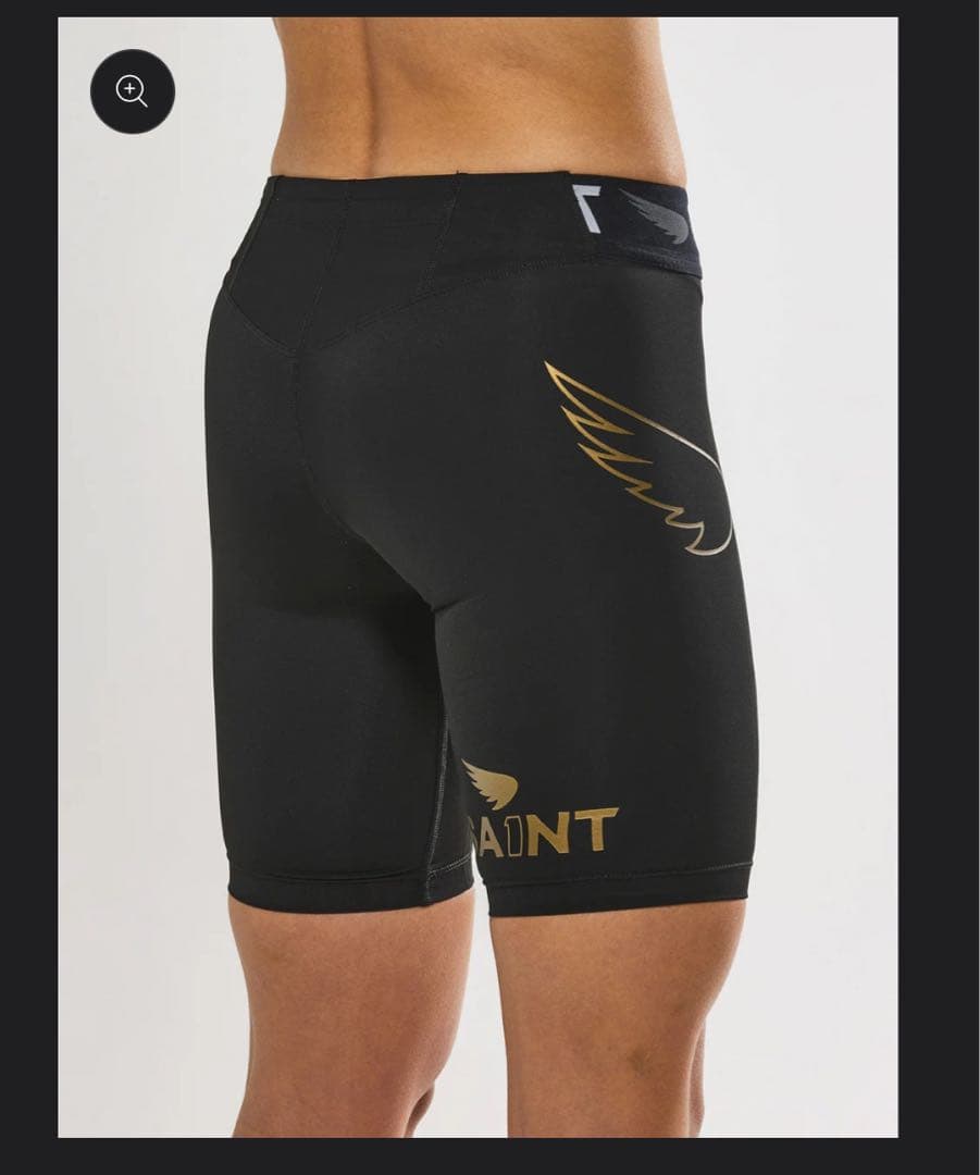 SAINT P1 エリート コンプレッションショーツ ブラック