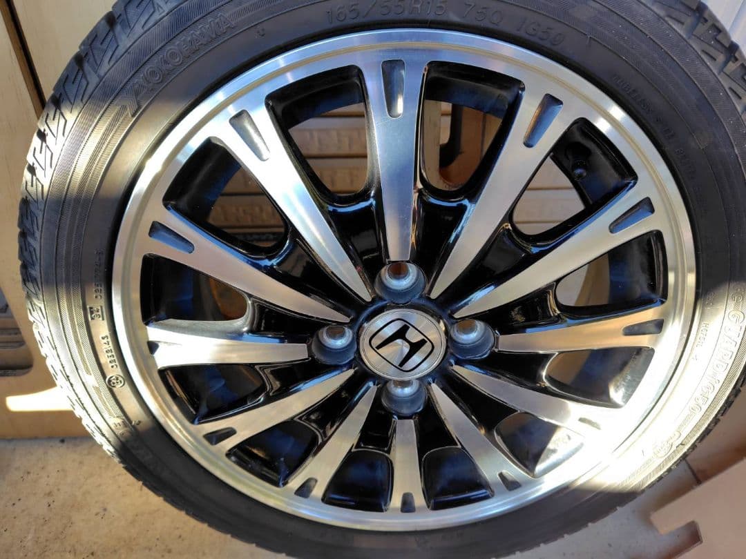 165/55R15 ヨコハマスタッドレス　8.5分山