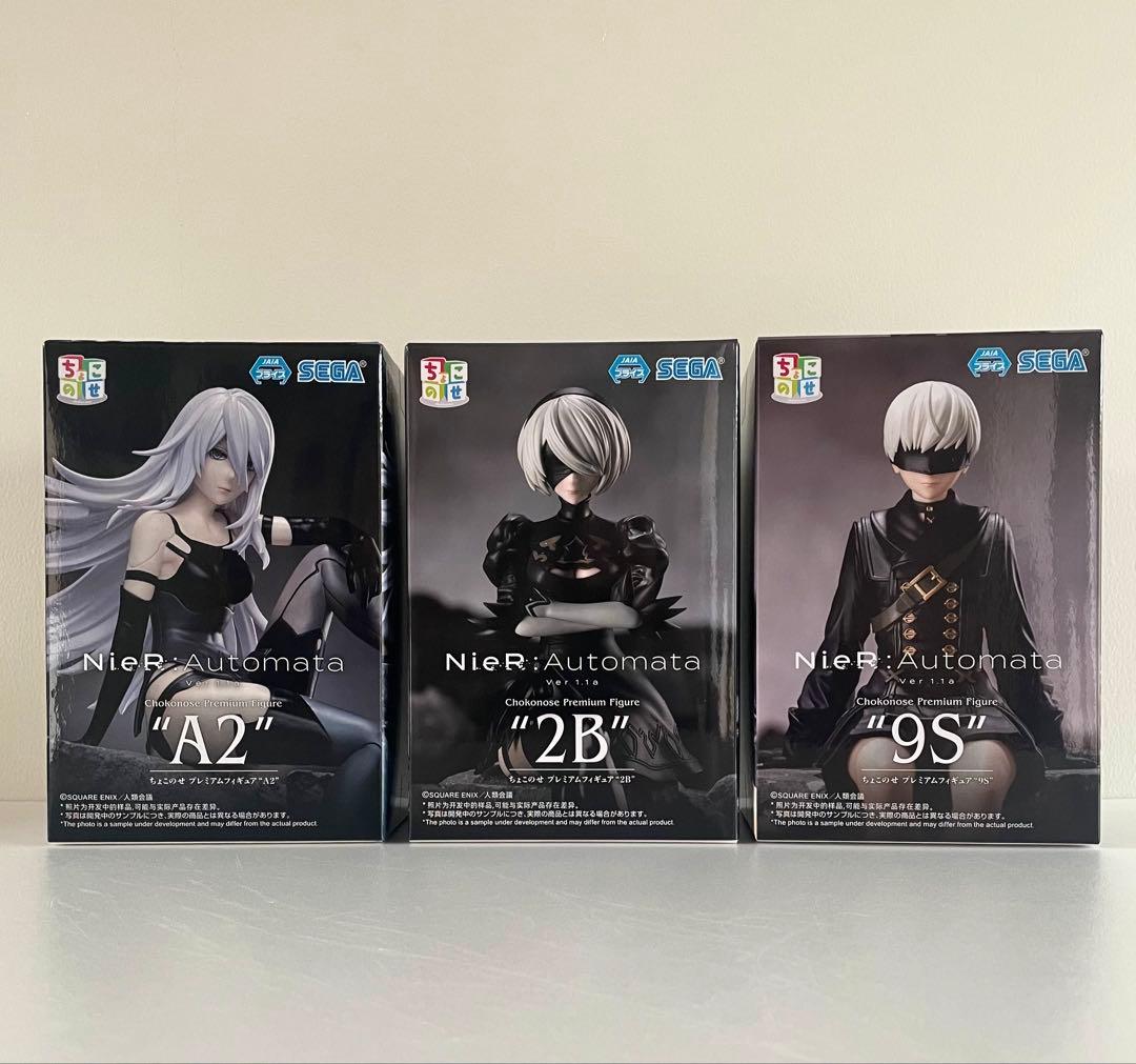 NieR:Automata ちょこのせプレミアムフィギュア 2B 9S A2