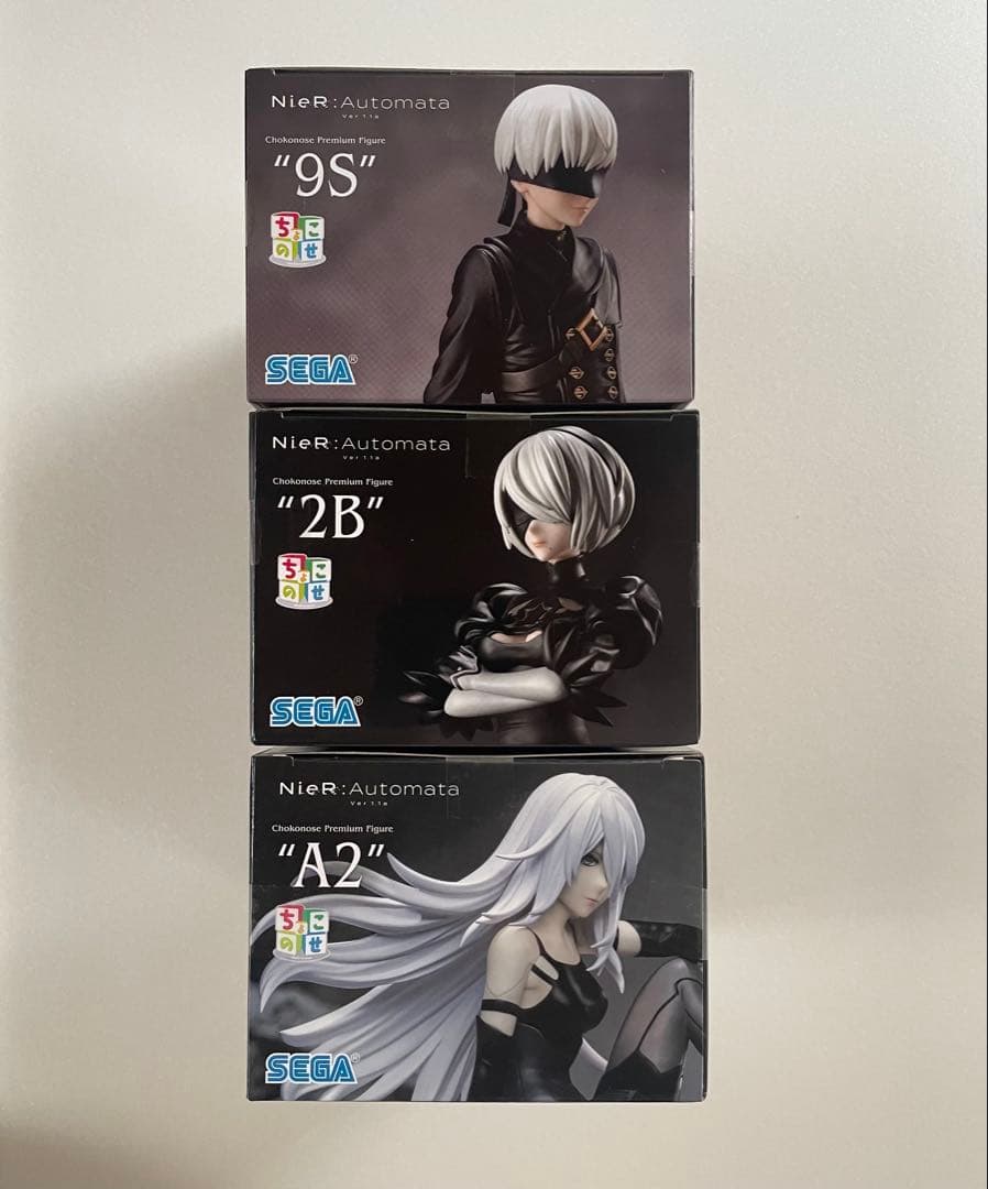 NieR:Automata ちょこのせプレミアムフィギュア 2B 9S A2