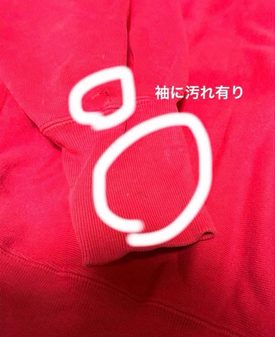 ホ*オ様 90s Champion チャンピオン リバースウィーブ 赤 フェード