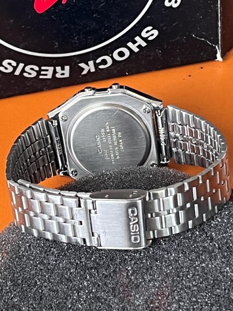 CASIO デジタルA159W ダイヤ