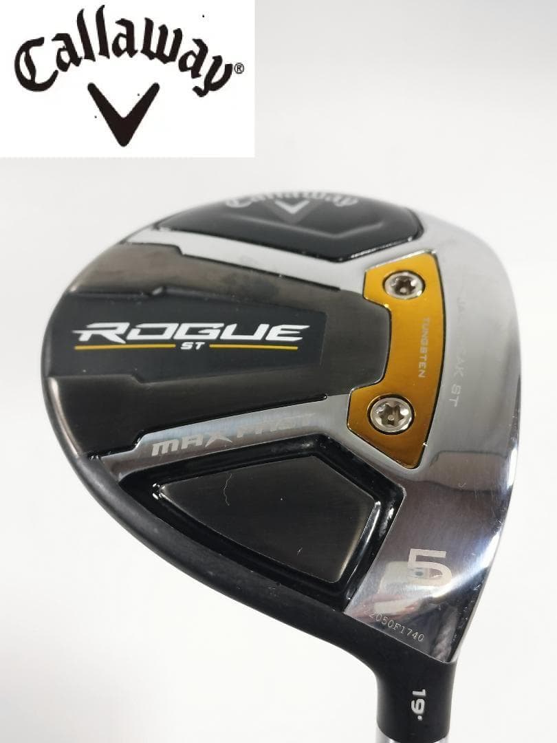 【女性】【L】キャロウェイ⭐ROGUE ST MAX FAST 5W 19°