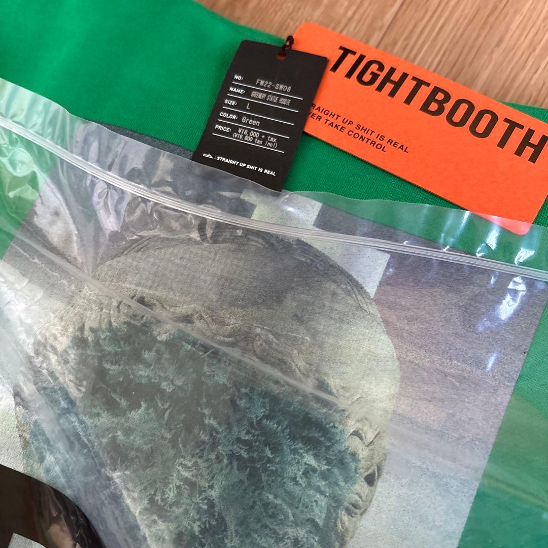 tightboothGREENERY STATUE HOODE 新品Lサイズ