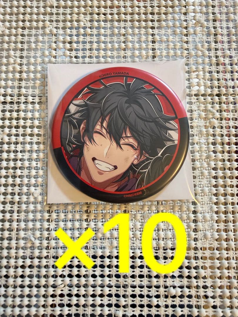 山田一郎　缶バッジ　The movie ヒプマイ　ヒプノシスマイク　ヒプムビ