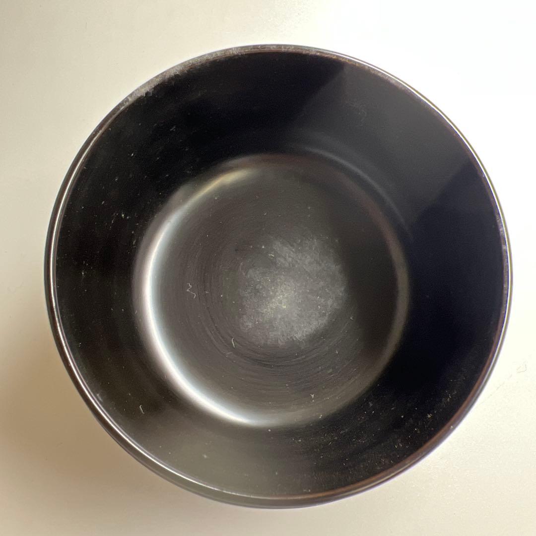 ☆茶3 高橋峯房造　流水千鳥　平棗　共箱　高さ5.5/口径7.4cm