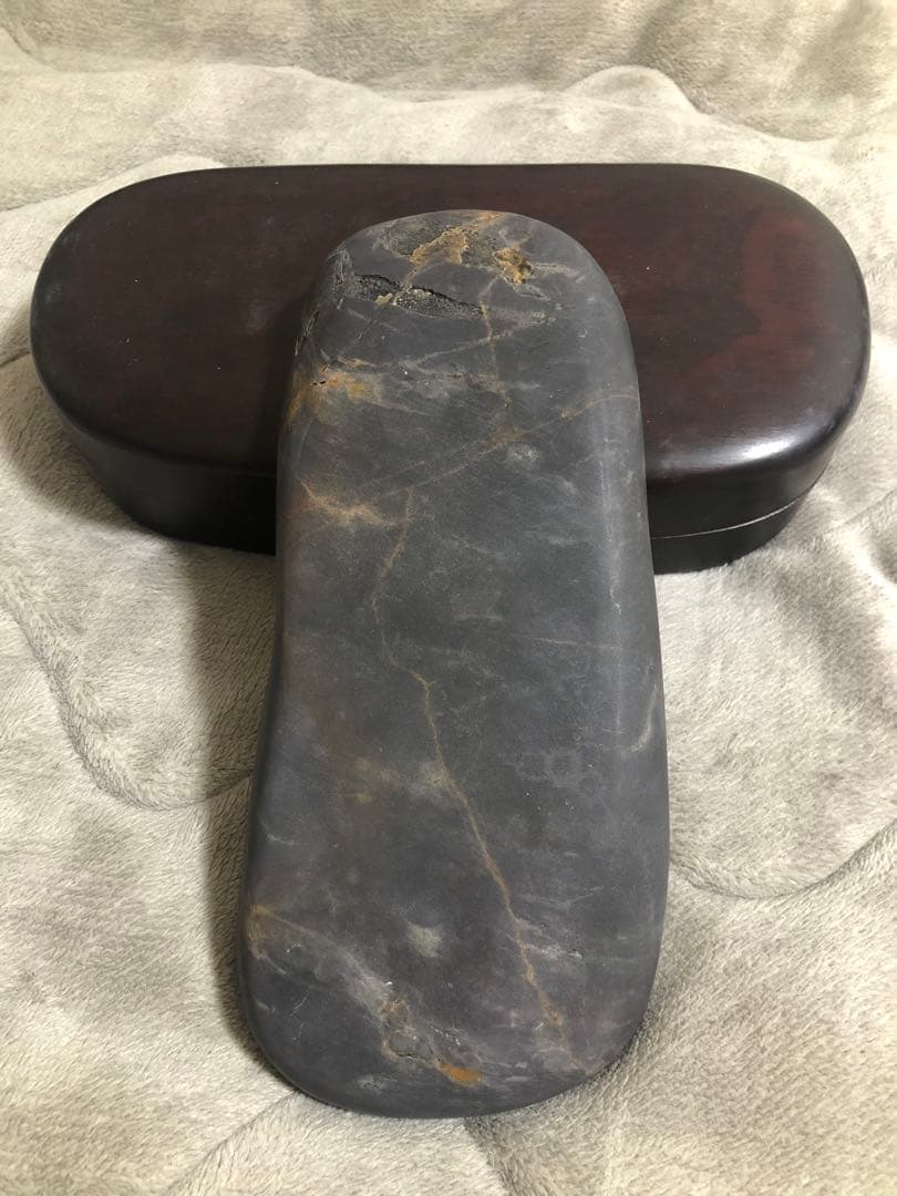 すずり 端溪硯 雲龍文 老坑水岩 大西洞 金暈 五彩釘 書道具 端渓硯 文房四寶