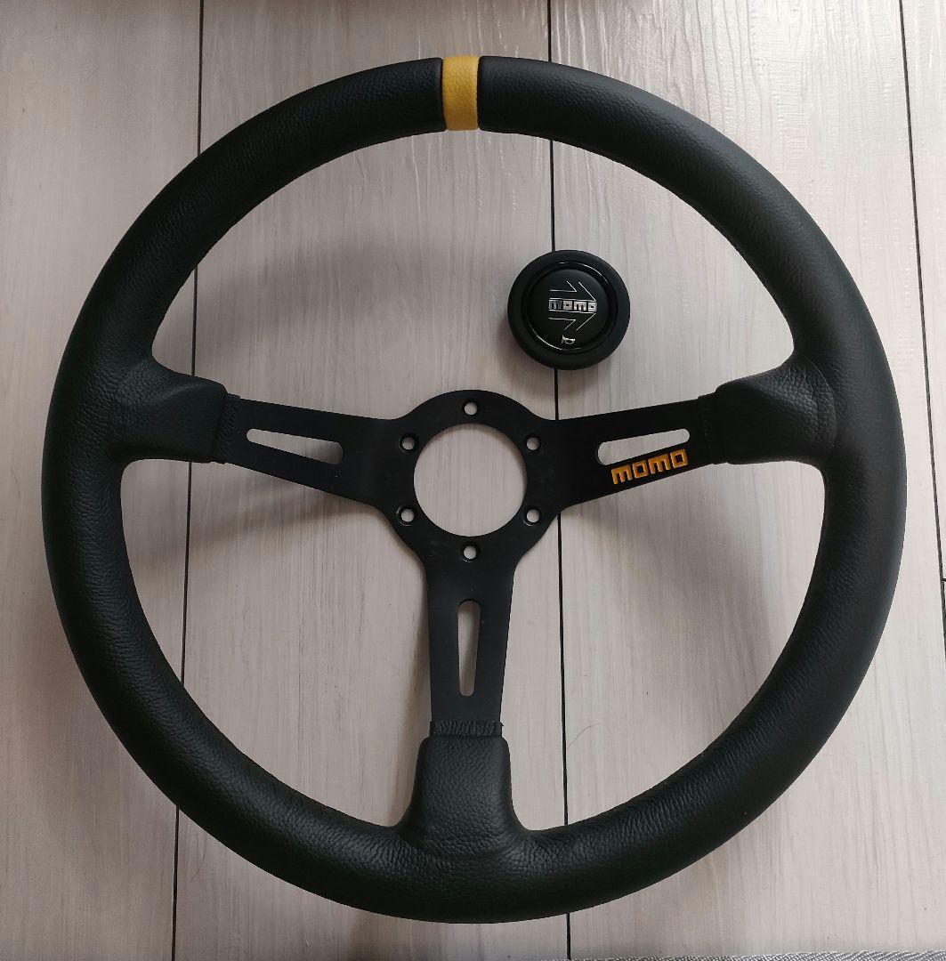 MOMO M-58 mod.08 ステアリング Φ35 モモ ディープコーン