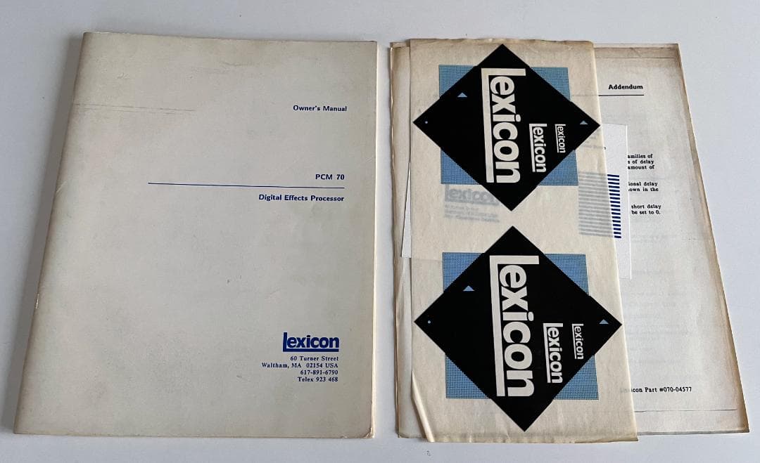 ギター Lexicon PCM70