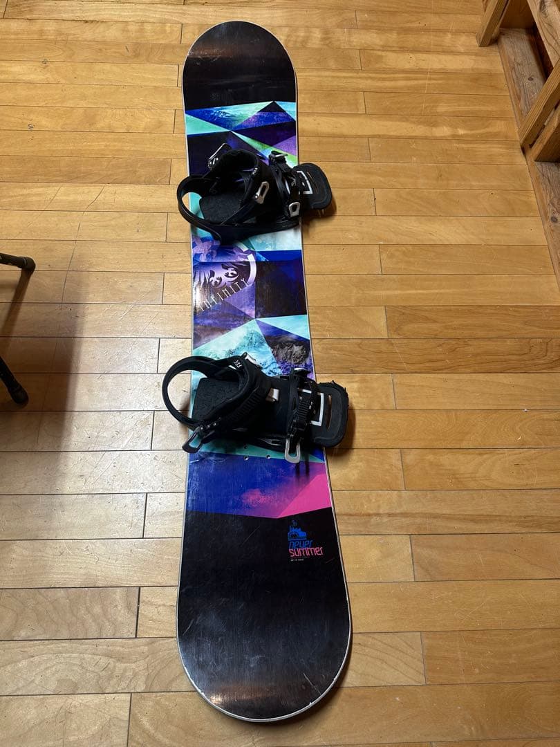 Never summer Infinity 149 FIX ビンディング S