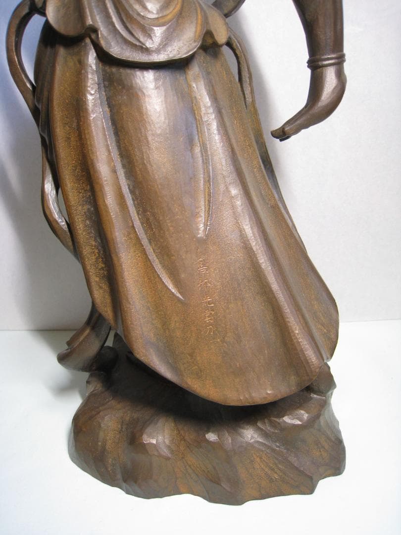 高村光雲　【仁王尊像】ブロンズ製　阿吽と吽形の一対